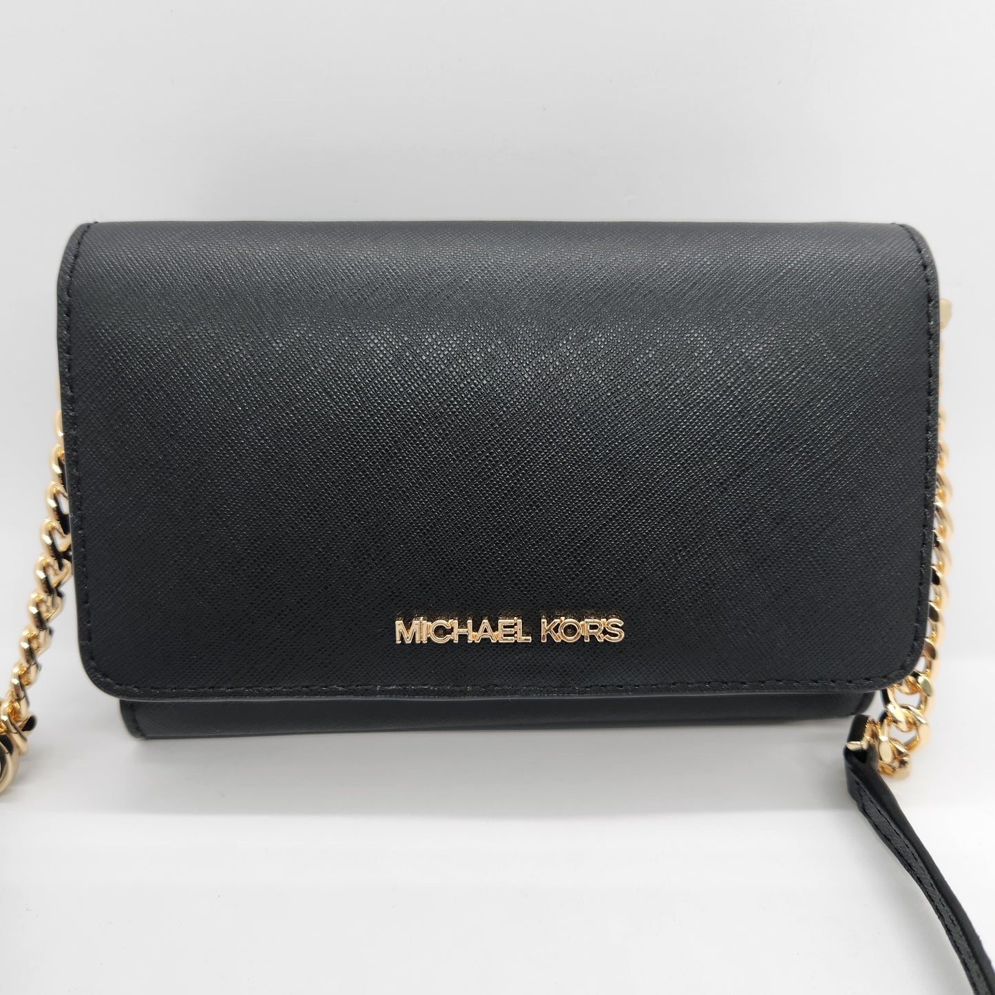 Michael Kors MD MF Phone Sling Wallet Xbody Leather