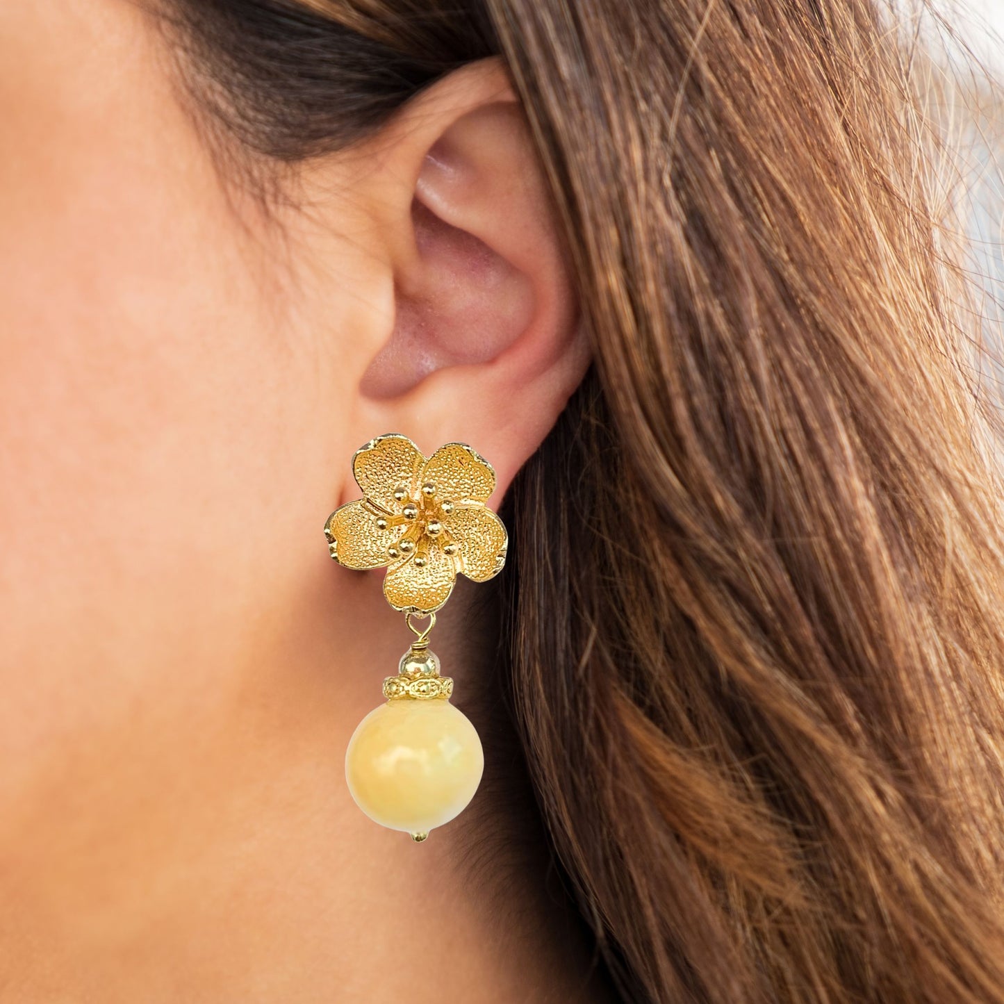 Sunny Bloom 14k Luxe Drops