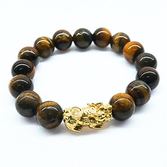 Tiger Eye Pi Yao Bracelet