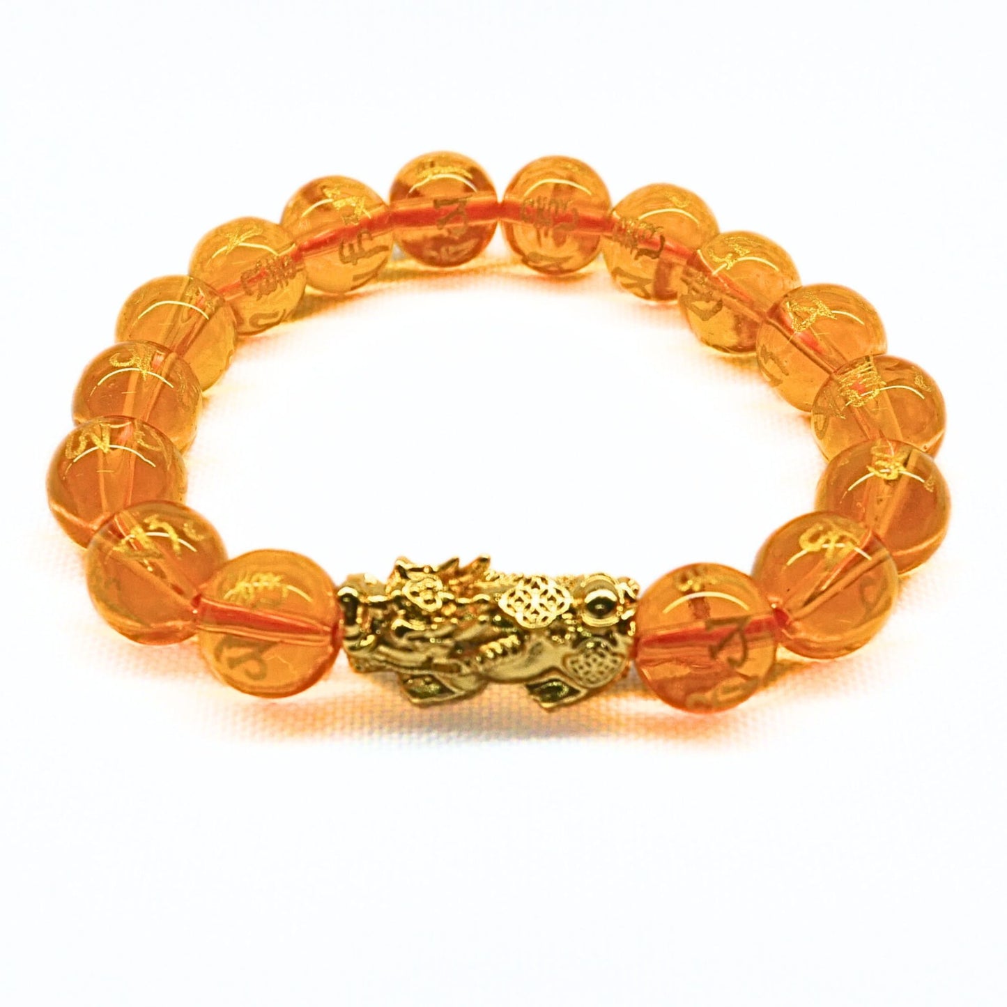 Citrine Yellow Mantra Pi Yao Bracelet