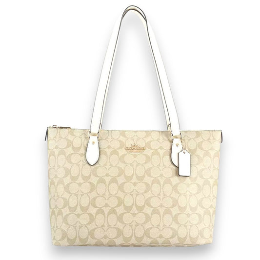 GALLERY TOTE IN SIGNATURE CANVAS