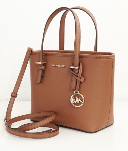 Michael Kors Jet Set Small XS Carryall Convertible Tote Crossbody